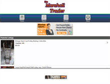 Tablet Screenshot of marshalltrader.com